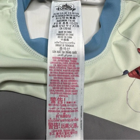 Disney Spider-Man Swimsuit 2 Pc Blue & White Size 6 - Picture 6 of 16